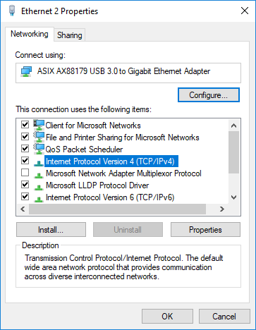 Microsoft Network Adapter Multiplexor Enable